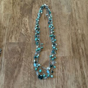 Lia Sophia multi strand necklace